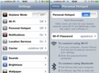 Activate iPhone 4 Personal Hotspot on iOS 4.3 With TetherMe