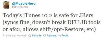 iTunes 10.2 is Safe for Jailbreaking and Unlocking