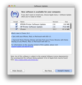 Read more about the article iTunes 10.2 for Windows and Mac Has Released[Download]