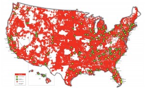 Read more about the article Verizon 4G LTE Will Cover 147 US Cities