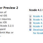 Apple Released Xcode 4.1 Developer Preview 2 for Developer