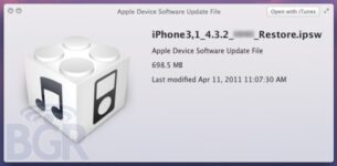 iOS 4.3.2 Will Release Shortly; Here are Some More Evidence