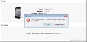 Read more about the article Fix iTunes 3194 Error While Downgrading Firmware