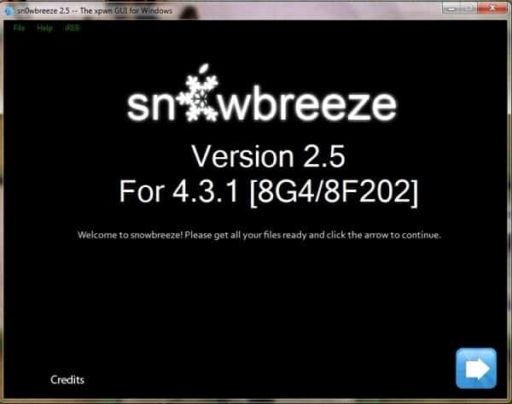Read more about the article Jailbreak iOS 4.3.1 Untethered With Sn0wbreeze 2.5 on Windows[How To]