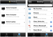 Mozy releases MozyHome app for iPhone for Browsing, Sharing Backups