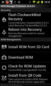 Read more about the article Download ROM Manager 4.0 for Android