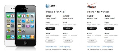Read more about the article White iPhone 4 Now Available At Apple Store