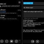 Zune HD Gets E-mail Application