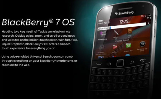 Read more about the article RIM  BlackBerry 7 OS