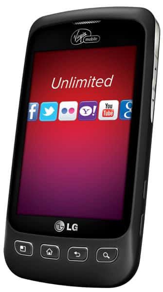 Read more about the article Virgin Mobile Bring LG Optimus Prepaid Android Phone