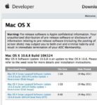 Mac OS X 10.6.8 Beta For Developer