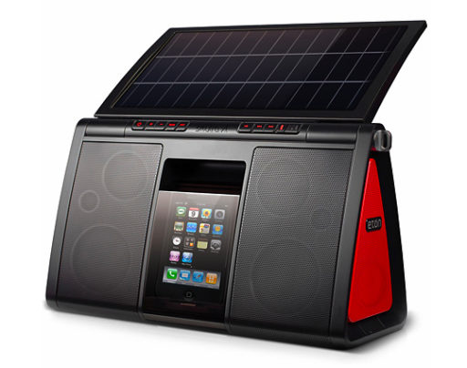Read more about the article Eton Soulra XL Solar-Powered iPod/iPhone Speaker