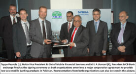 Nokia Partnered With MCB Bank To Offer Low Cost Financial Services