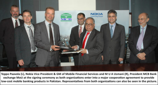 Read more about the article Nokia Partnered With MCB Bank To Offer Low Cost Financial Services