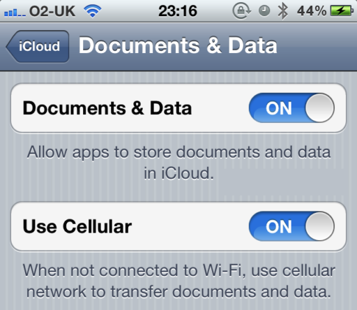 Read more about the article Finally Documents Introduced In The iCloud Service Of New iOS 5 Beta 4