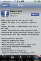 Facebook For iPhone Released Version 3.5 With Major Update