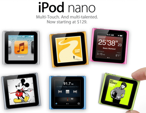 Read more about the article Apple 7th Generation iPod Nano Now Available
