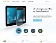 Android.com Gets A Sleek, Modern Look