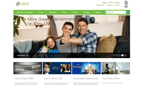 Read more about the article Xbox.com Gets A New Sleeker Look