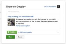 Google+ New Feature Allows Sharing Blogger Posts