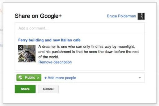 Read more about the article Google+ New Feature Allows Sharing Blogger Posts