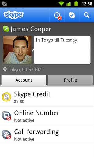 Read more about the article New Skype 2.6 For Android Allows Media Sharing