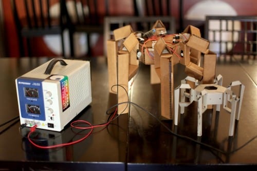 Read more about the article Eco-Friendly Hexapod Robot Made By Cardboard