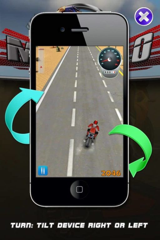 Read more about the article [Review] Amazing Motorcycle Racing Game – “Moto-Sike-O” Arrived For iPhone & iPad