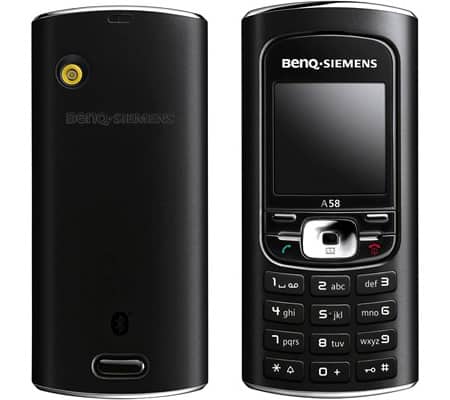 Read more about the article Basic Cellphones – BenQ-Siemens A58 Arrives