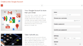 Want A New Gmail Account? You Must Sign Up For Google+ Too!