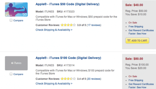 Read more about the article BestBuy Offering 20% On iTunes Gift Cards