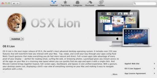 Read more about the article Apple’s OS X Lion 10.7.3 Build 11D46 Available For Download