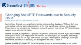 [Alert] Web-Hosting Service DreamHost Users – Change Password ASAP