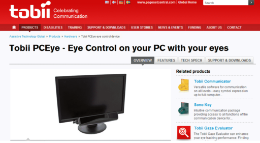 Read more about the article Control Windows 8 With Your Eyes Through Tobii PCEye