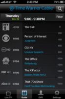 Update On Time Warner Cable TV iOS App, Streams Live TV On iPhone Now