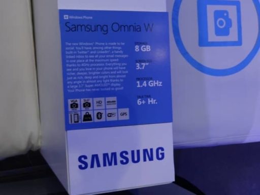 Read more about the article MWC 2012: Samsung Omnia W – Windows Phone Hands-On Review