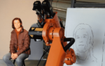 German Industrial Bot Sketches Portraits