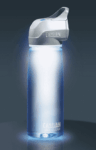 UV-C Light In Portable UV-C Bottle Disinfects All Liquid Germs