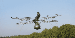 World’s First Manned Flight With An Electric Multicopter