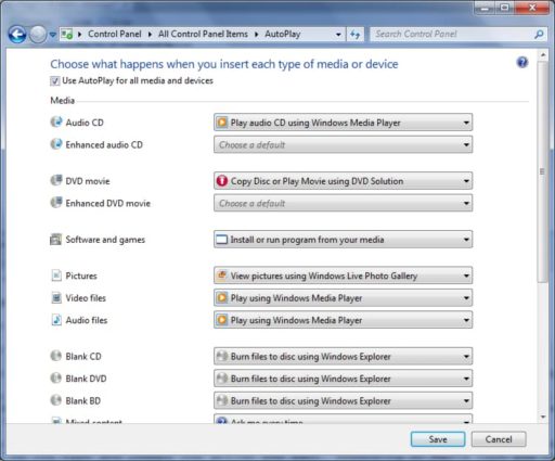 Read more about the article [Tutorial] How to Control AutoPlay Settings in Windows 7