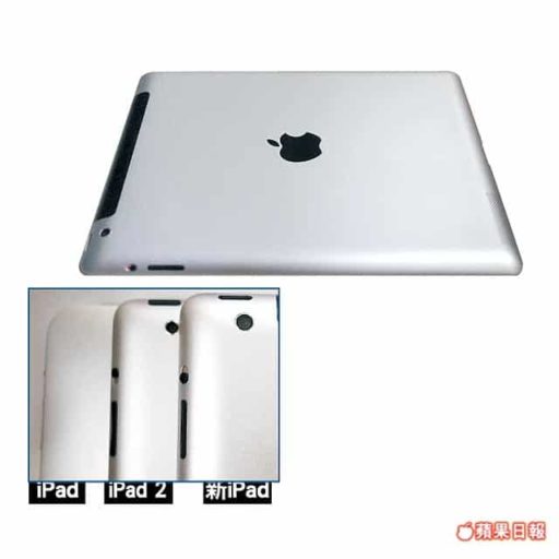 Read more about the article More Tapered Edges And 8 Megapixel Camera In iPad 3