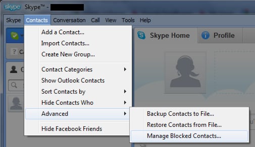Read more about the article [Tutorial] How To Block/Unblock Skype Contact
