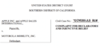 Apple And Motorola Continue Legal Battle Over Qualcomm Patents
