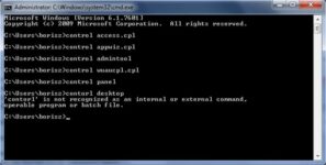 [Tutorial] How To Run Control Panel Tools Of Windows From DOS Command Prompt (cmd)
