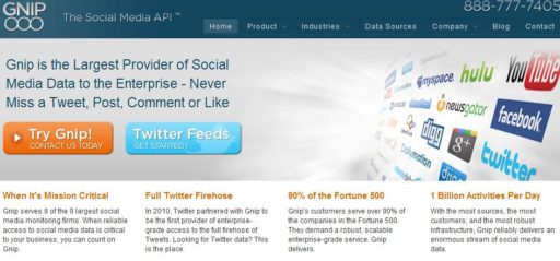 Read more about the article Twitter Data For Sale: “Gnip” – The First To Be Selling Historical Tweets