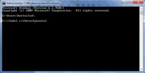 [Tutorial] How To Change Your Partition Volume Label In DOS
