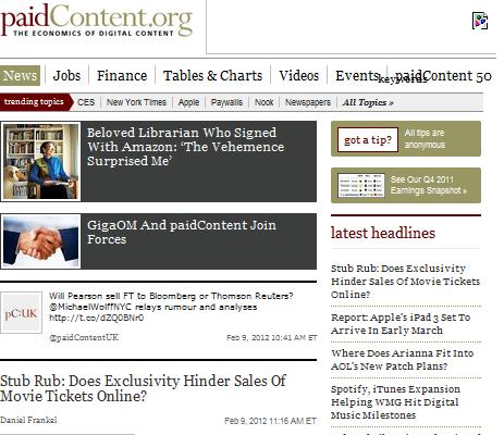 Read more about the article GigaOm Buys Off PaidContent For An Undisclosed Amount