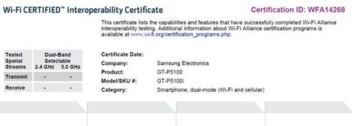 Read more about the article Samsung’s Upcoming Android 4.0 Tablets: GT-P3100 and GT-P5100