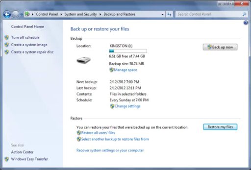 Read more about the article [Tutorial] How To Restore Data In A Backup With Windows 7